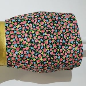 Free People Floral Print Mini Skirt